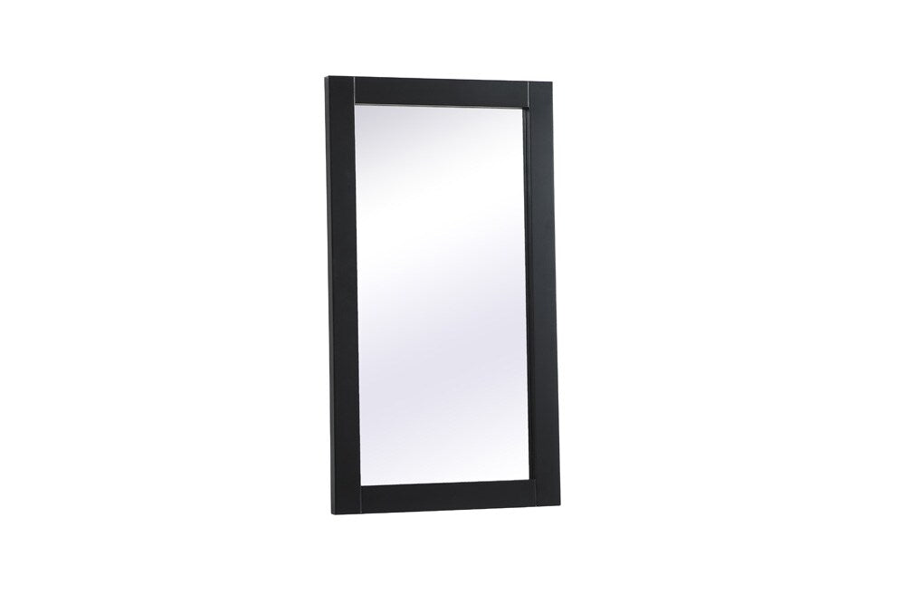 Elegant Furniture & Lighting - Aqua vanity mirror 18x32 inch in black - VM21832BK veiw 6