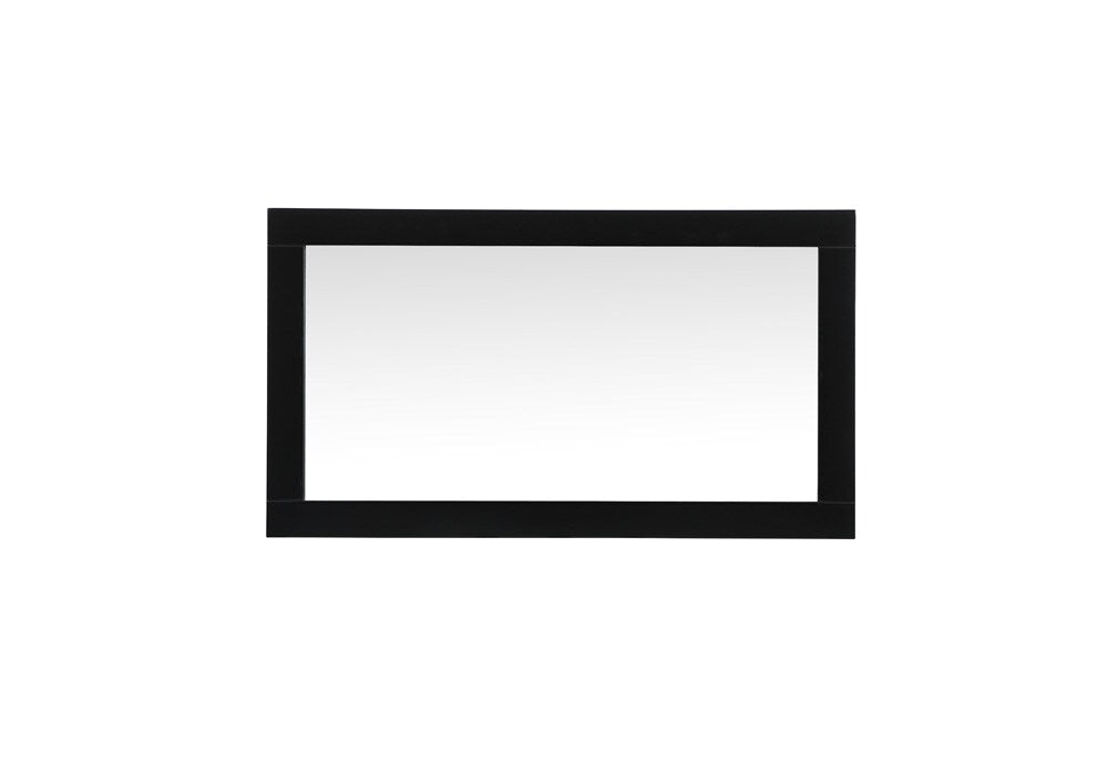 Elegant Furniture & Lighting - Aqua vanity mirror 18x32 inch in black - VM21832BK veiw 7