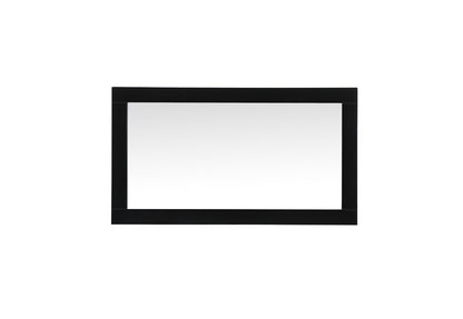 Elegant Furniture & Lighting - Aqua vanity mirror 18x32 inch in black - VM21832BK veiw 7