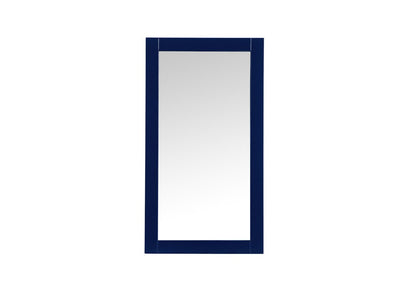 Elegant Furniture & Lighting - Aqua vanity mirror 18x32 inch in blue - VM21832BL veiw 1