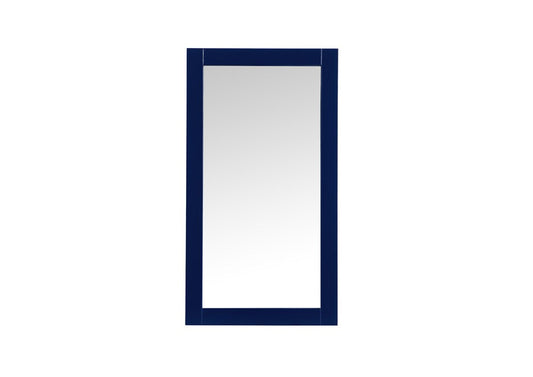 Elegant Furniture & Lighting - Aqua vanity mirror 18x32 inch in blue - VM21832BL veiw 1
