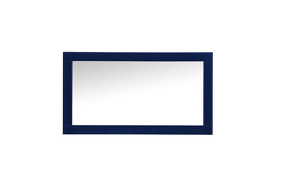 Elegant Furniture & Lighting - Aqua vanity mirror 18x32 inch in blue - VM21832BL veiw 5