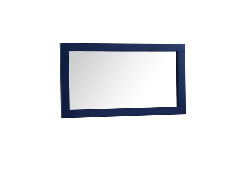 Elegant Furniture & Lighting - Aqua vanity mirror 18x32 inch in blue - VM21832BL veiw 6