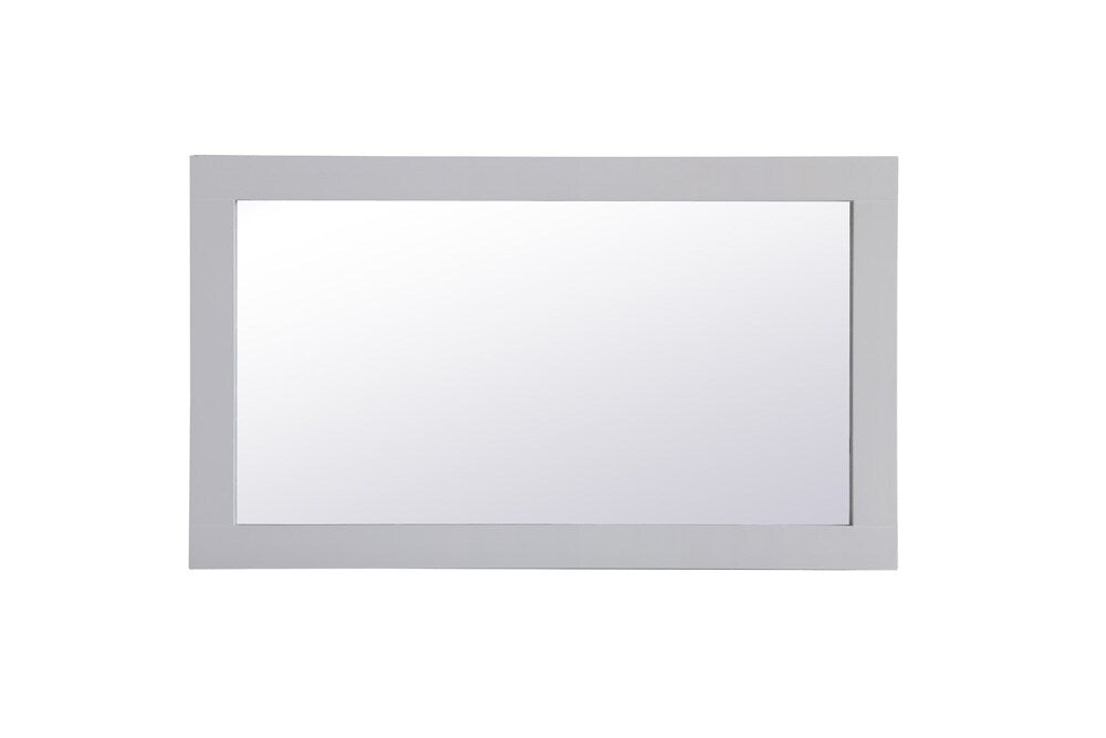 Elegant Furniture & Lighting - Aqua rectangle vanity mirror 18 inch in Grey - VM21832GR veiw 7