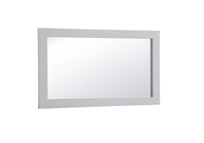 Elegant Furniture & Lighting - Aqua rectangle vanity mirror 18 inch in Grey - VM21832GR veiw 8