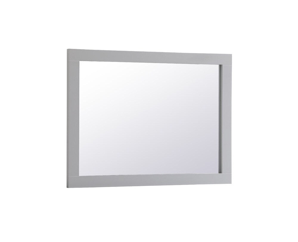Elegant Furniture & Lighting - Aqua rectangle vanity mirror 24 inch in Grey - VM22432GR veiw 8