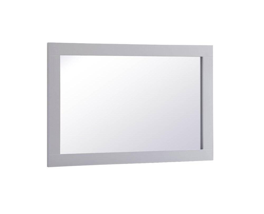 Elegant Furniture & Lighting - Aqua rectangle vanity mirror 24 inch in Grey - VM22436GR veiw 8