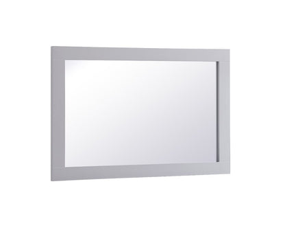 Elegant Furniture & Lighting - Aqua rectangle vanity mirror 24 inch in Grey - VM22436GR veiw 8
