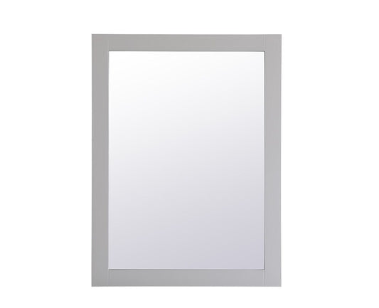 Elegant Furniture & Lighting - Aqua rectangle vanity mirror 27 inch in Grey - VM22736GR veiw 1