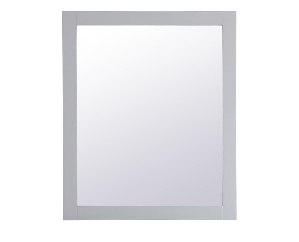 Elegant Furniture & Lighting - Aqua rectangle vanity mirror 30 inch in Grey - VM23036GR veiw 1