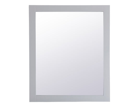 Elegant Furniture & Lighting - Aqua rectangle vanity mirror 30 inch in Grey - VM23036GR veiw 1