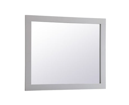 Elegant Furniture & Lighting - Aqua rectangle vanity mirror 30 inch in Grey - VM23036GR veiw 8