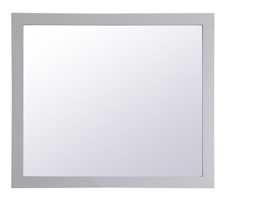 Elegant Furniture & Lighting - Aqua rectangle vanity mirror 42 inch in Grey - VM24236GR veiw 1