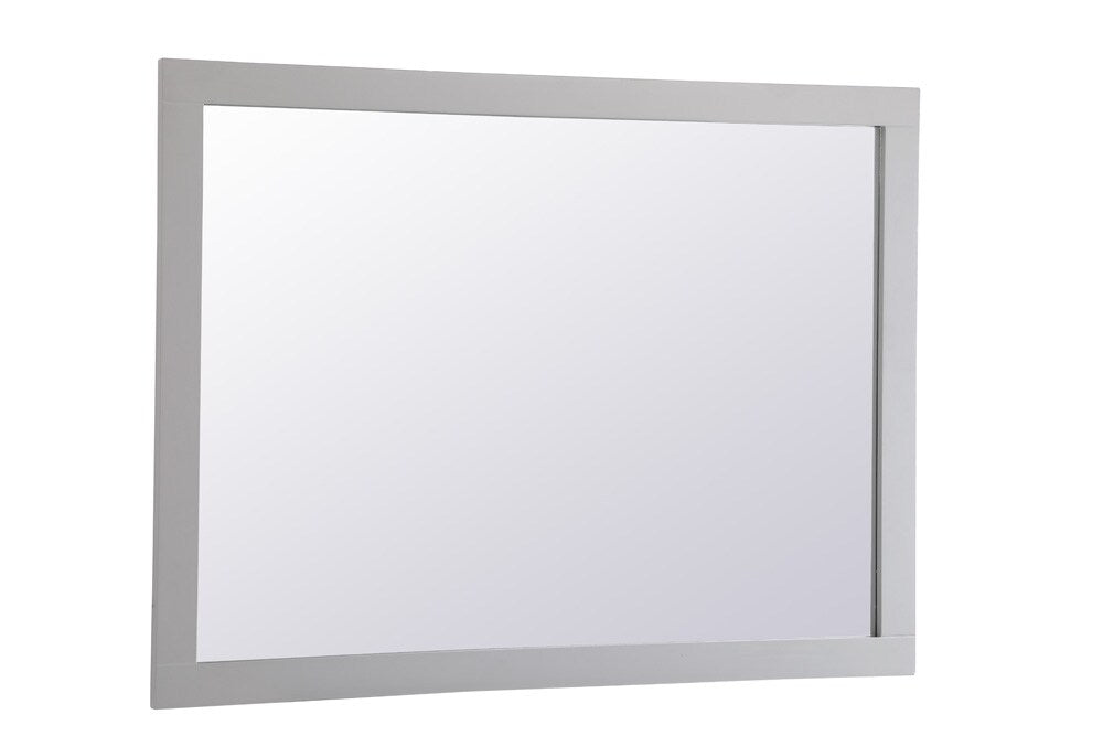 Elegant Furniture & Lighting - Aqua rectangle vanity mirror 48 inch in Grey - VM24836GR veiw 8