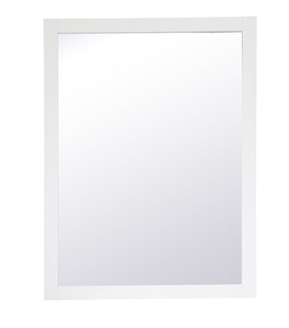 Elegant Furniture & Lighting - Aqua rectangle vanity mirror 48 inch in White - VM24836WH veiw 8
