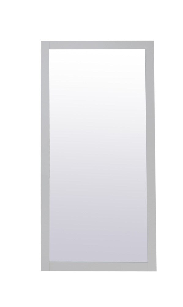 Elegant Furniture & Lighting - Aqua rectangle vanity mirror 72 inch in Grey - VM27236GR veiw 7