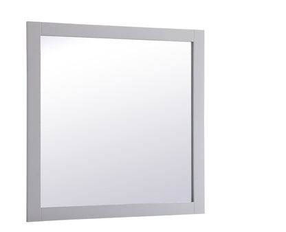 Elegant Furniture & Lighting - Aqua square vanity mirror 36 inch in Grey - VM23636GR veiw 6