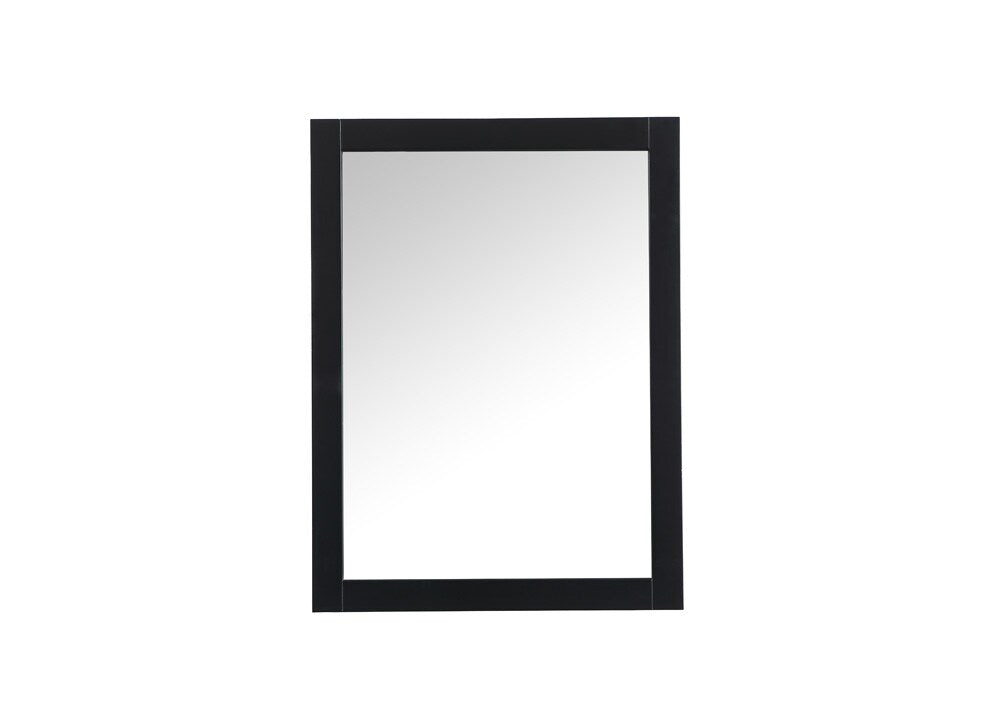Elegant Furniture & Lighting - Aqua vanity mirror 24x32 inch in black - VM22432BK veiw 1