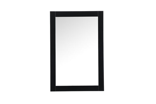 Elegant Furniture & Lighting - Aqua vanity mirror 24x36 inch in black - VM22436BK veiw 1