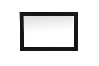 Elegant Furniture & Lighting - Aqua vanity mirror 24x36 inch in black - VM22436BK veiw 7