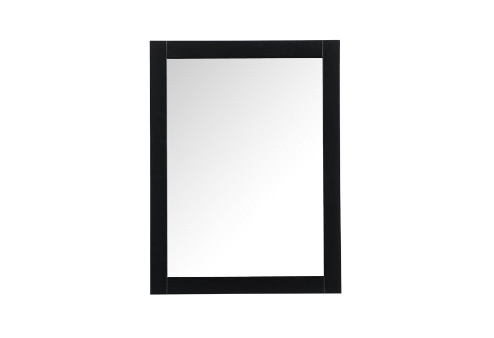 Elegant Furniture & Lighting - Aqua vanity mirror 27x36 inch in black - VM22736BK veiw 1