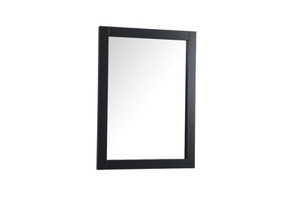 Elegant Furniture & Lighting - Aqua vanity mirror 27x36 inch in black - VM22736BK veiw 6