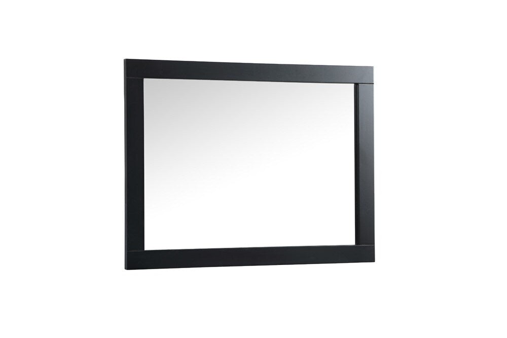 Elegant Furniture & Lighting - Aqua vanity mirror 27x36 inch in black - VM22736BK veiw 8