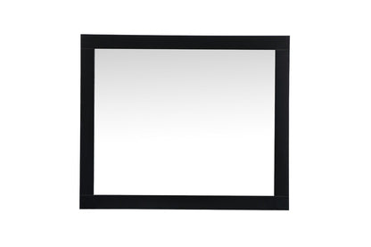 Elegant Furniture & Lighting - Aqua vanity mirror 30x36 inch in black - VM23036BK veiw 7