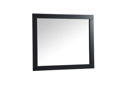 Elegant Furniture & Lighting - Aqua vanity mirror 30x36 inch in black - VM23036BK veiw 8