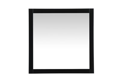Elegant Furniture & Lighting - Aqua vanity mirror 36x36 inch in black - VM23636BK veiw 1