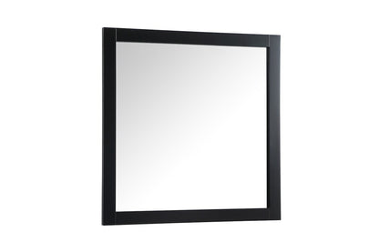 Elegant Furniture & Lighting - Aqua vanity mirror 36x36 inch in black - VM23636BK veiw 6