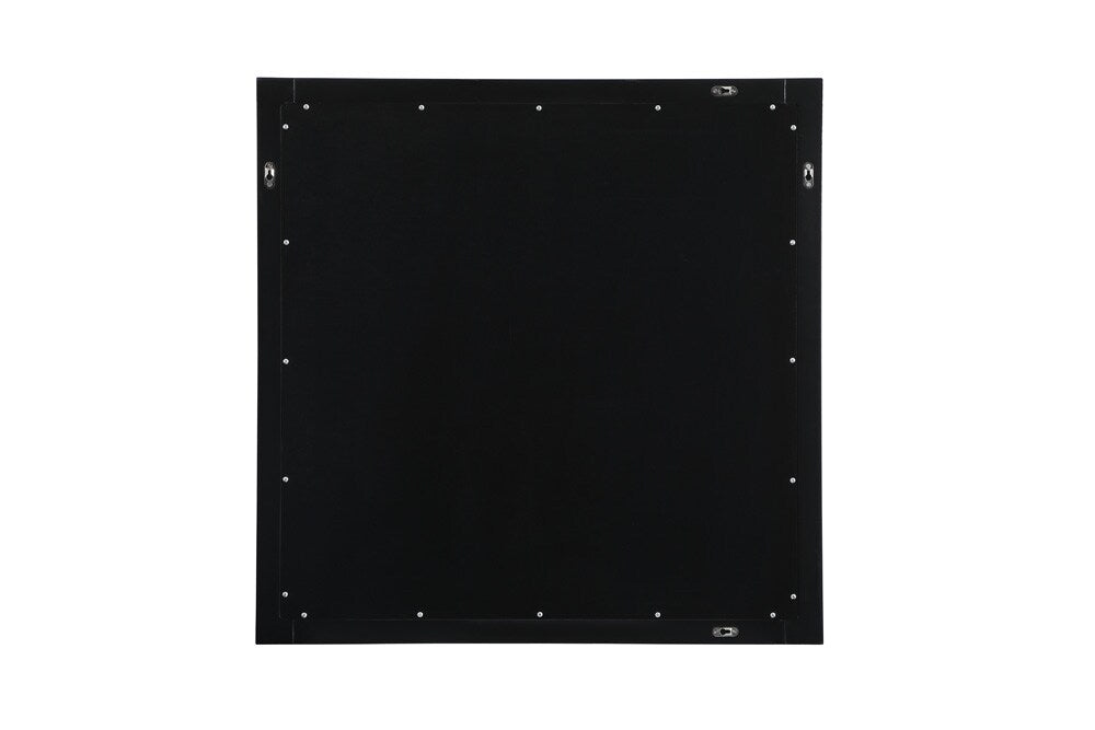 Elegant Furniture & Lighting - Aqua vanity mirror 36x36 inch in black - VM23636BK veiw 7