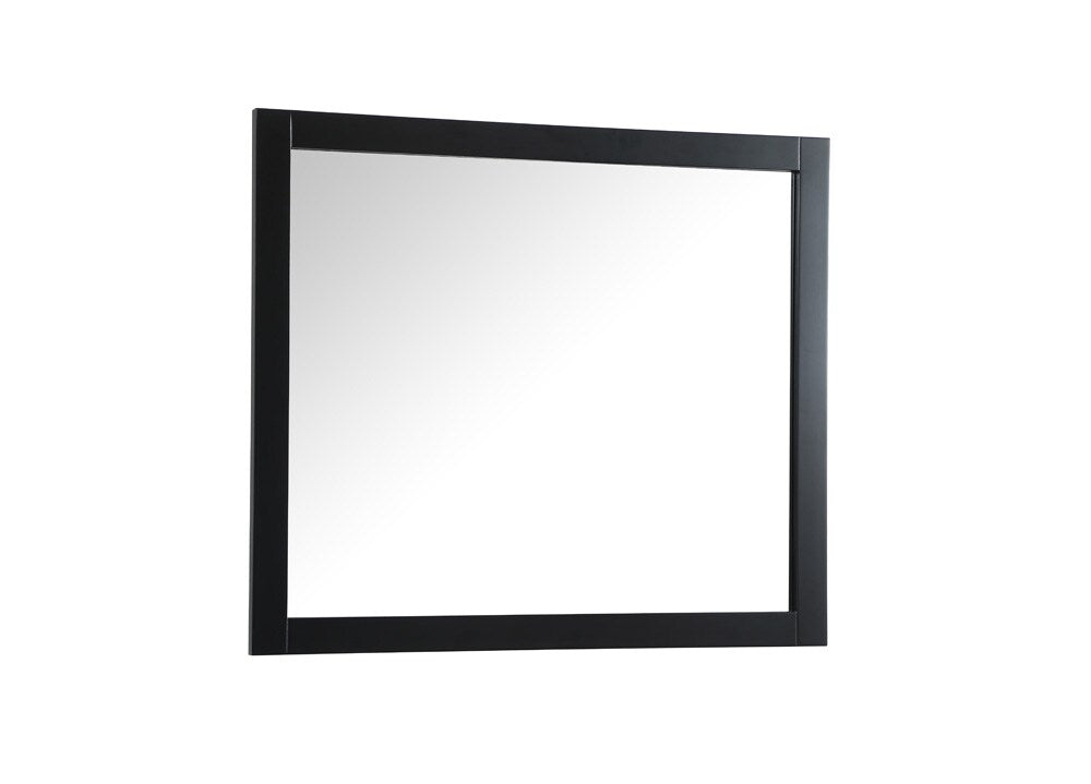 Elegant Furniture & Lighting - Aqua vanity mirror 42x36 inch in black - VM24236BK veiw 6