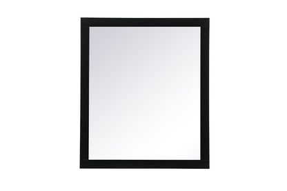 Elegant Furniture & Lighting - Aqua vanity mirror 42x36 inch in black - VM24236BK veiw 7