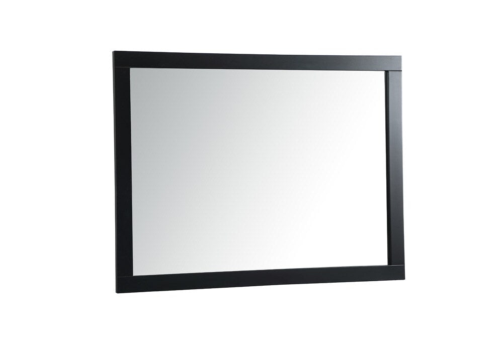 Elegant Furniture & Lighting - Aqua vanity mirror 48x36 inch in black - VM24836BK veiw 6