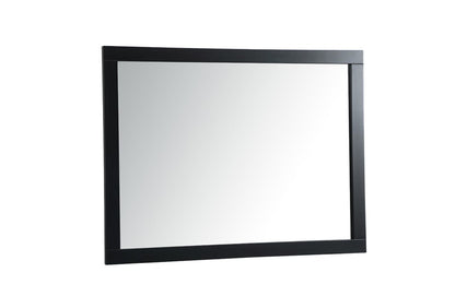 Elegant Furniture & Lighting - Aqua vanity mirror 48x36 inch in black - VM24836BK veiw 6