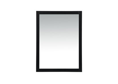 Elegant Furniture & Lighting - Aqua vanity mirror 48x36 inch in black - VM24836BK veiw 7