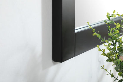 Elegant Furniture & Lighting - Aqua vanity mirror 60x36 inch in black - VM26036BK veiw 5