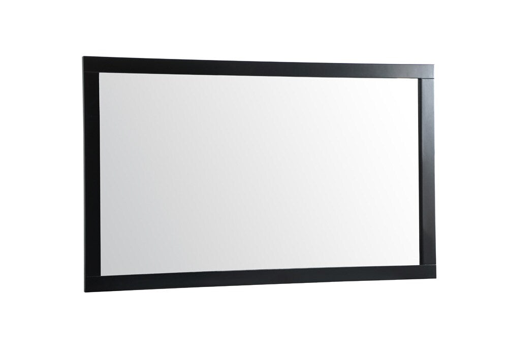 Elegant Furniture & Lighting - Aqua vanity mirror 60x36 inch in black - VM26036BK veiw 6