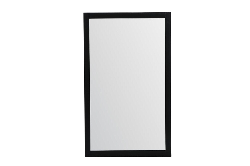 Elegant Furniture & Lighting - Aqua vanity mirror 60x36 inch in black - VM26036BK veiw 7
