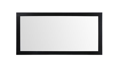 Elegant Furniture & Lighting - Aqua vanity mirror 72x36 inch in black - VM27236BK veiw 1