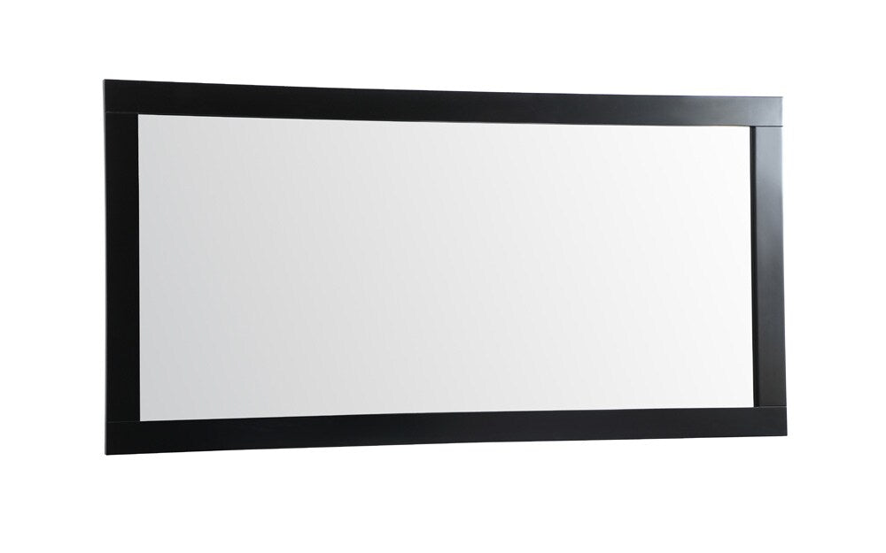 Elegant Furniture & Lighting - Aqua vanity mirror 72x36 inch in black - VM27236BK veiw 6
