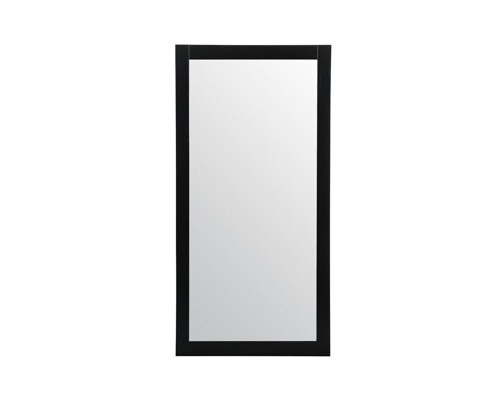 Elegant Furniture & Lighting - Aqua vanity mirror 72x36 inch in black - VM27236BK veiw 7