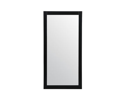 Elegant Furniture & Lighting - Aqua vanity mirror 72x36 inch in black - VM27236BK veiw 7