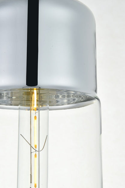 Elegant Furniture & Lighting - Ashwell 1 Light Chrome Pendant With Clear Glass - LD2240C veiw 6