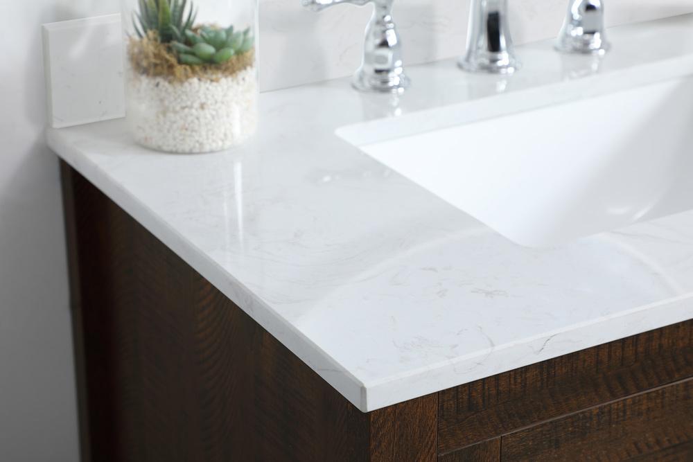 Elegant Furniture & Lighting - Aubrey 30 inch Single Bathroom Vanity in Espresso with Backsplash - VF16030EX-BS veiw 10