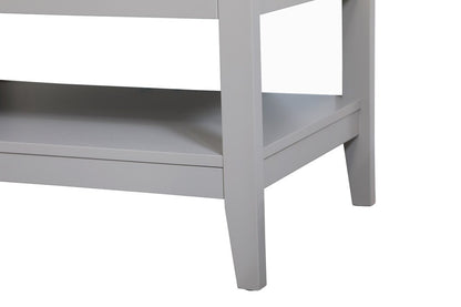 Elegant Furniture & Lighting - Aubrey 30 inch Single Bathroom Vanity in Grey with Backsplash - VF16030GR-BS veiw 6