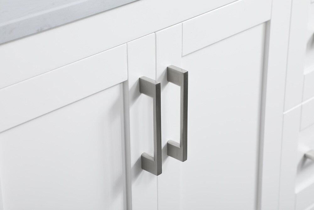 Elegant Furniture & Lighting - Aubrey 36 inch Single Bathroom Vanity in White with Backsplash - VF16036WH-BS veiw 11