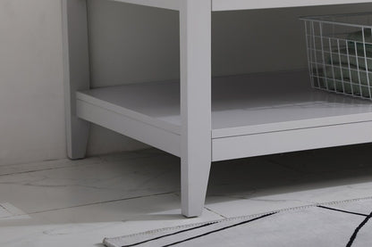 Elegant Furniture & Lighting - Aubrey 48 inch Single Bathroom Vanity in Grey with Backsplash - VF16048GR-BS veiw 12