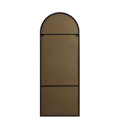Elegant Furniture & Lighting - Ayra Metal Frame Arch Full Length Mirror 28x74 Inch in Black - MR1A2874BLK veiw 8